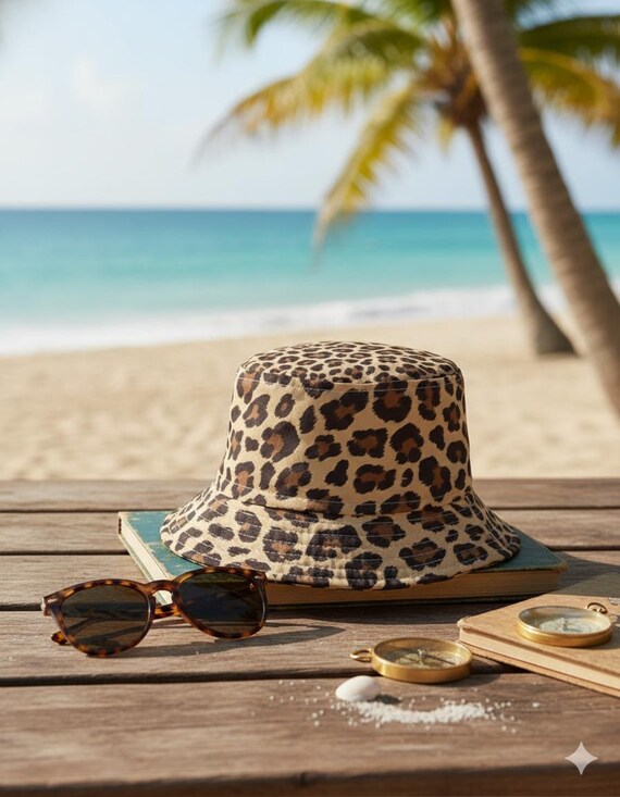 Stylish Leopard Print Women\'s Hat Wholesale Scarf Baseball Cap Leopard Print Hat for Women main image 3
