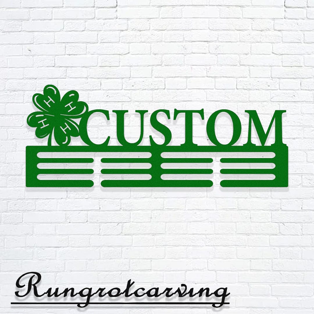 Custom 4-H Medal Hanger – Metal Ribbon Display Rack - Etsy
