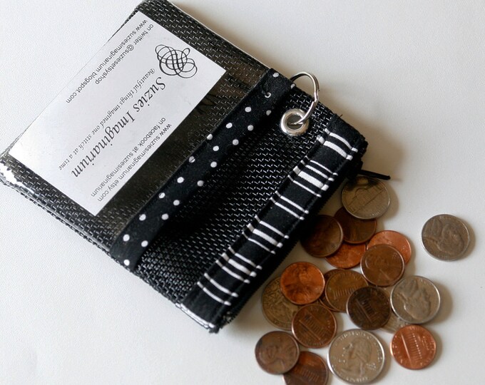 ID Holder Coin Purse Lanyard ID Holder Small Coin Wallet Etsy
