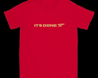 ¡Lo logramos! - Camiseta del Arsenal, campeones de la Premier League