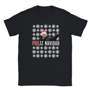Philiz Navidad - Camiseta navideña de Phil Parkinson en Wrexham