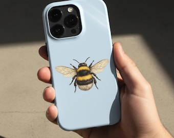 Minimalistisch Bumblebee iPhone-hoesje – MagSafe Nature Botanical Cover