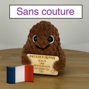 Muster – Positive Kartoffel – Nahtlos.