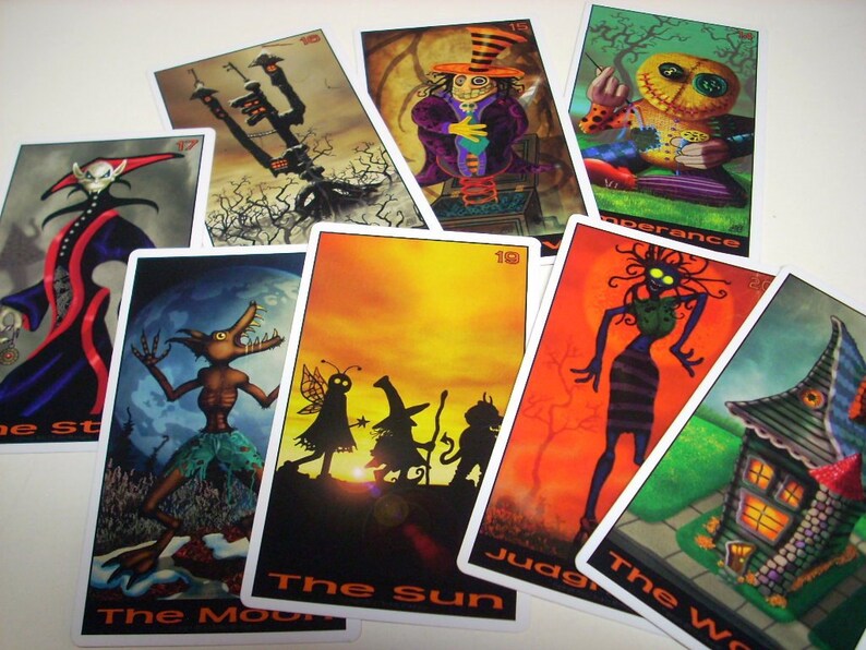 halloween-tarot-cards-22-card-major-arcana-deck-with-etsy