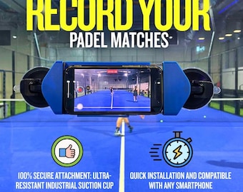 Soporte Móvil para Grabación de Padel