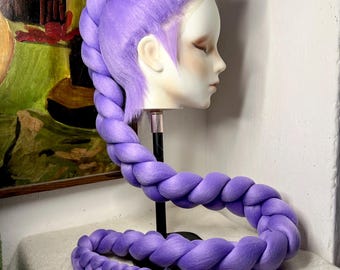 Rumi Inspired Wig | Kpop Style Braid Wig | Made to Order Anime Wig | Handmade Custom Cosplay Wig | Fan-Made Commission