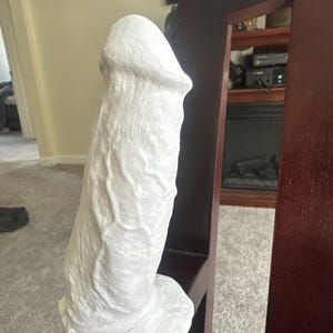 Concrete dildo
