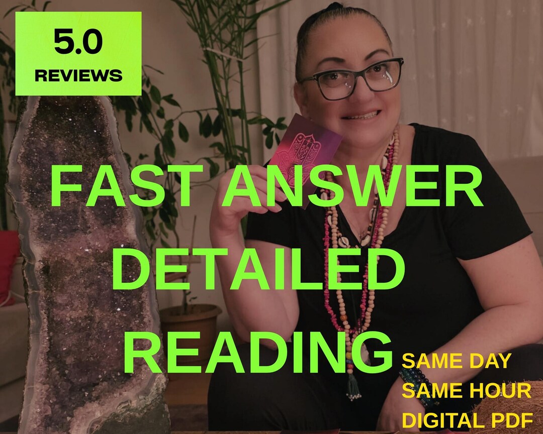 Fast Answer Detailed Reading (digital PDF Delivery) - Etsy