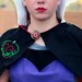 Evil Queen Snow White Teen/ Adult CAPE Cloak. Women size 0-10 Poisoned apple detail Disney inspired. Halloween costume Cosplay Villain Witch