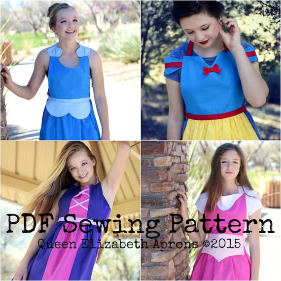 PRINCESS Set pdf SEWING PATTERNS Disney Rapunzel Sleeping Etsy