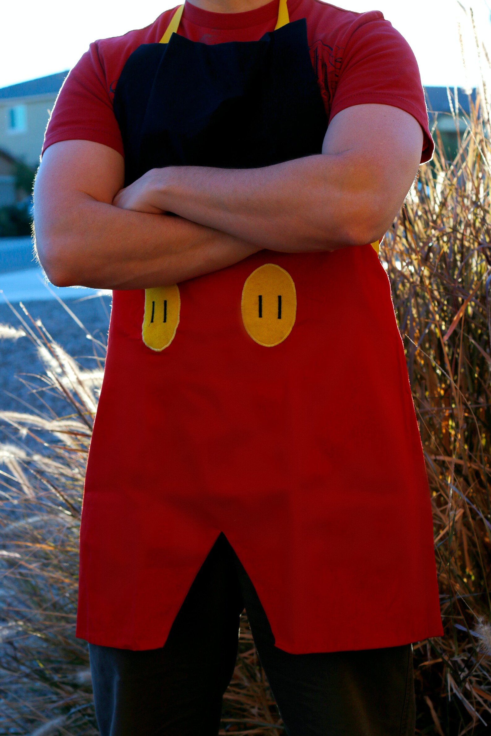 MICKEY MOUSE Cartoon Halloween Costume Apron Pdf Sewing Etsy