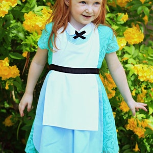 ALICE in Wonderland Halloween Princess Child Costume Apron PDF - Etsy