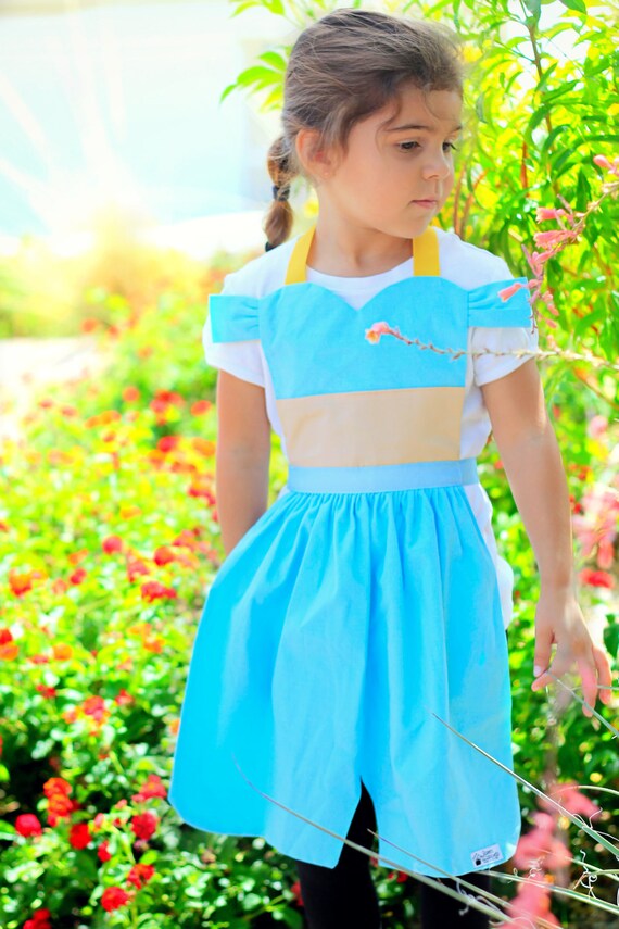 JASMINE ALADDIN Disney Princess inspired Child Costume Apron. | Etsy