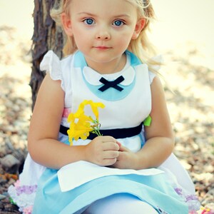 ALICE in Wonderland Halloween Princess Child Costume Apron PDF - Etsy