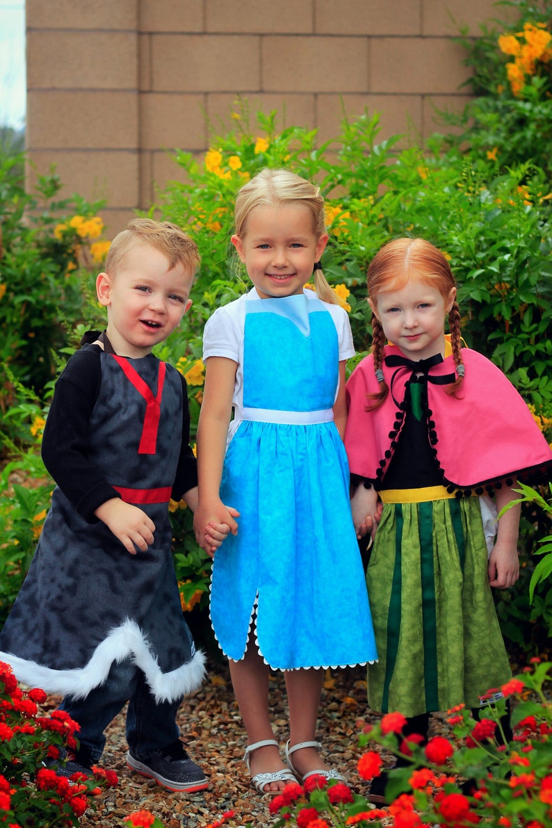 RAPUNZEL TANGLED Princess Child Halloween Costume Apron Pdf | Etsy