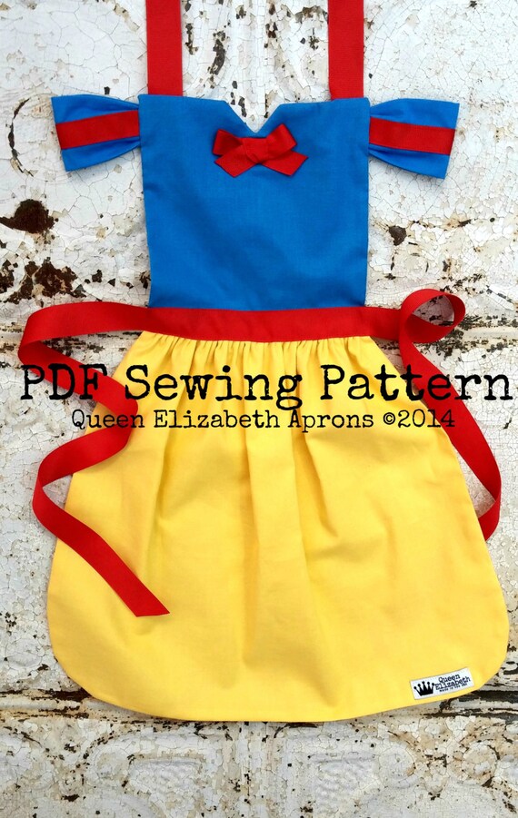 snow white apron