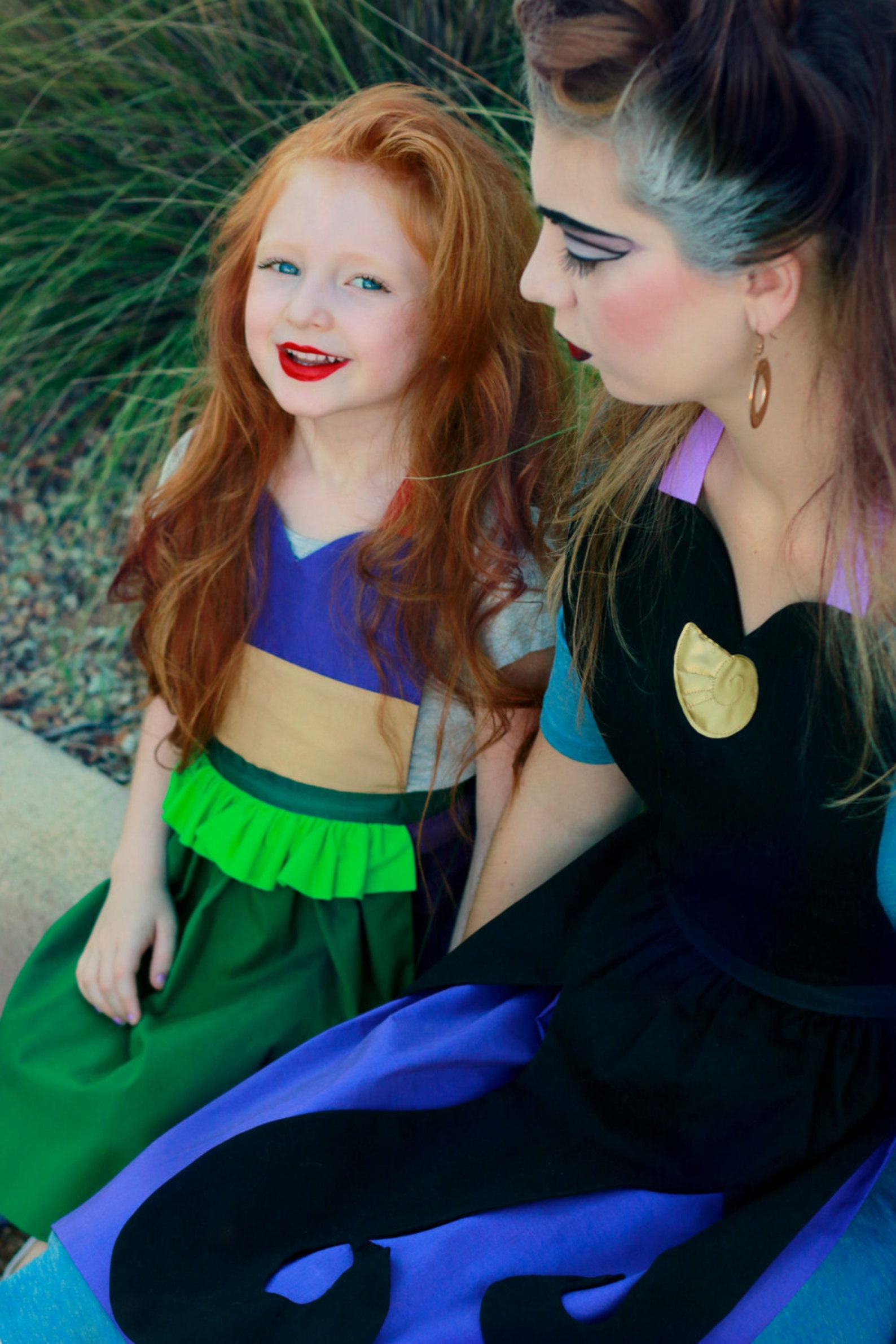 ariel and ursula costume