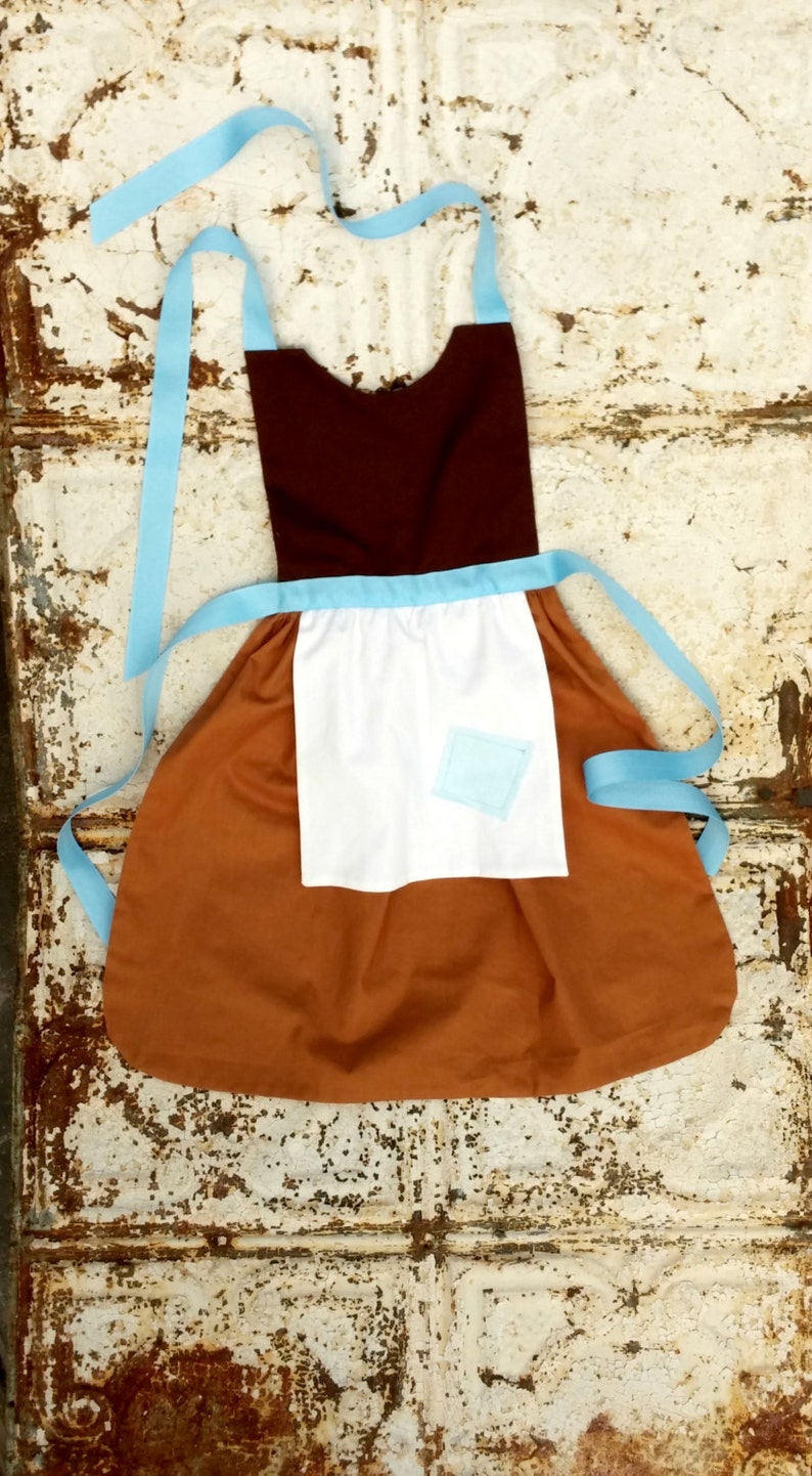 MAID CINDERELLA Disney Princess inspired Costume APRON. Fits Etsy
