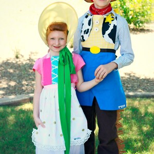 WOODY TOY STORY Halloween Cowboy Costume Apron Pdf Sewing Pattern. Fits ...