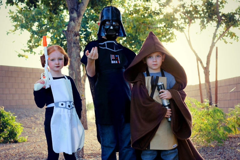 STAR WARS Darth VADER Disney inspired Child Costume Apron. | Etsy