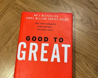 Good to Great di Jim Collins / Libro di strategia aziendale e leadership per imprenditori