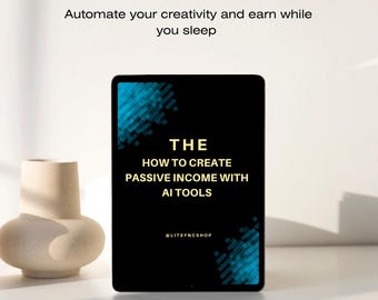 Manuale di reddito passivo basato sull'intelligenza artificiale: guida al lavoro secondario (PDF)