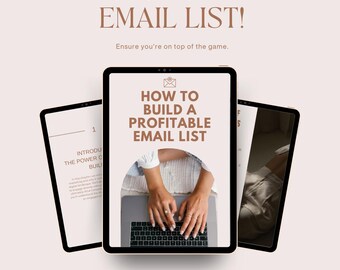 How To Build A Profitable Email List