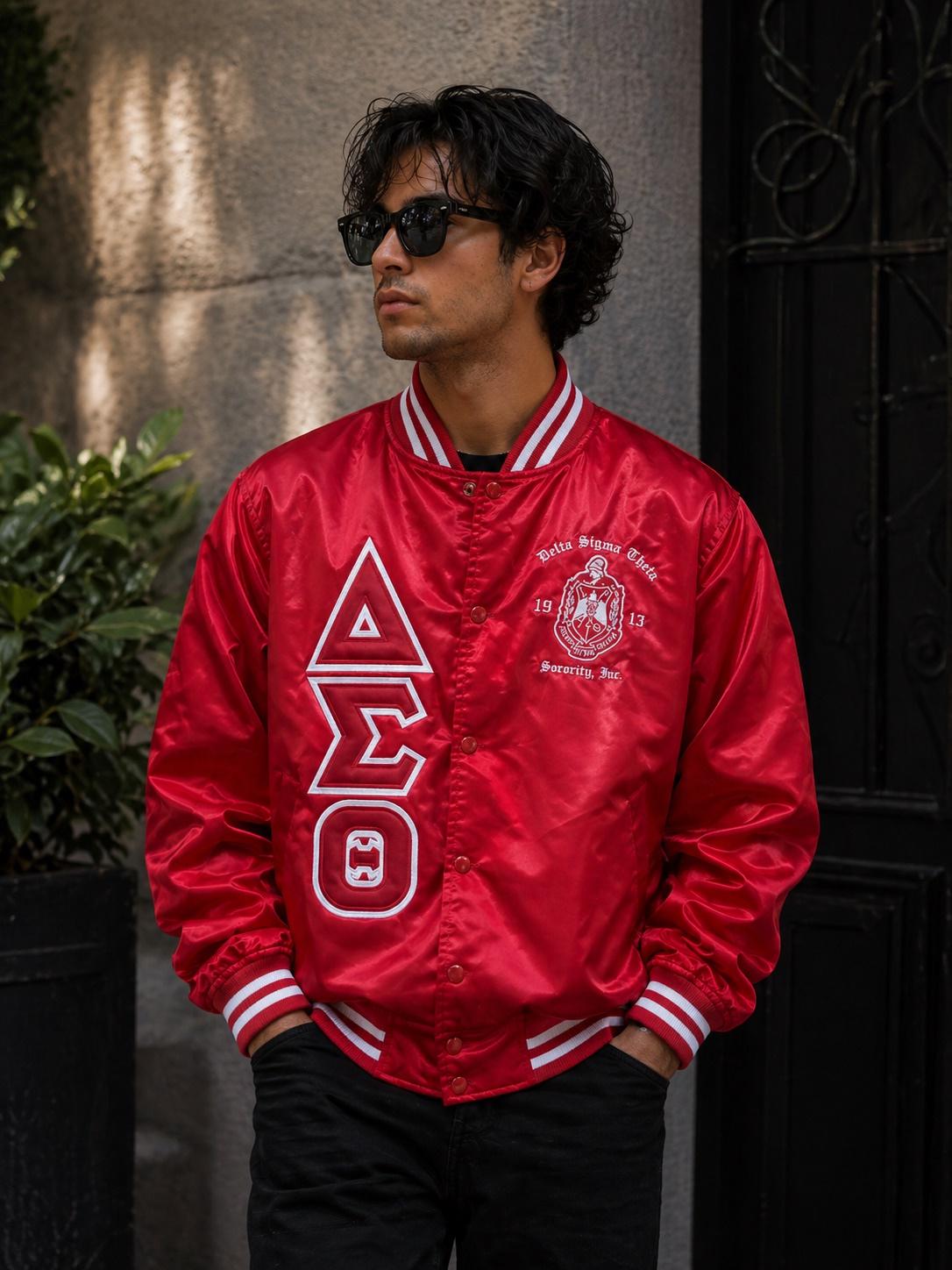 Delta Sigma Theta Varsity Jacket - Etsy Canada