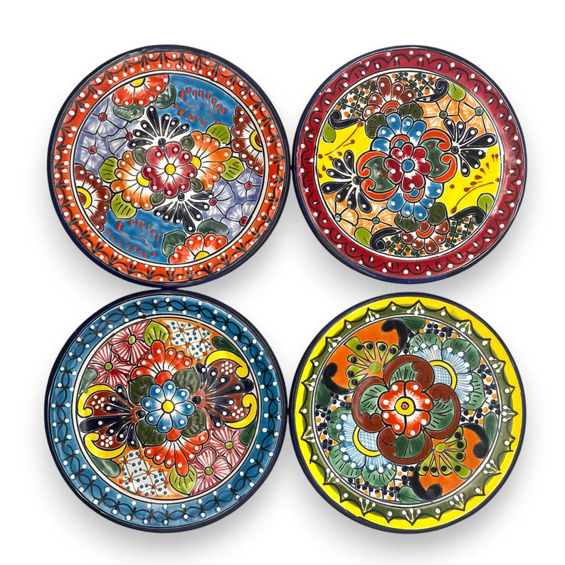 Talavera Dinner Plate set (4)