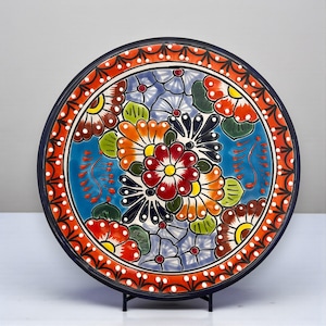 10" talavera-dinerbord | Mexicaans volkskeramiek