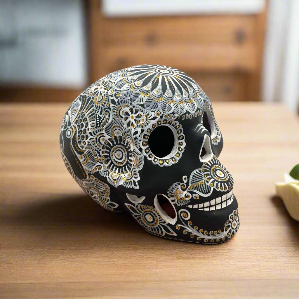 Mexican skull ceramic - Etsy 日本