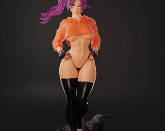 Yoruichi incluyó archivos Stl de contenido para adultos NSFW para impresora 3D, archivo digital