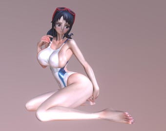 Archivos STL de chicas de anime para impresora 3D, archivo digital