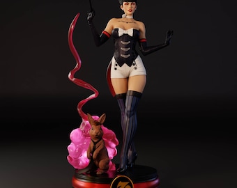 Zatanna incluye contenido para adultos, archivos Stl NSFW para impresora 3D, archivo digital