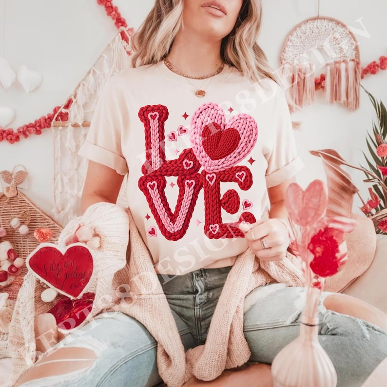 Pink And Red Valentine Love PNG