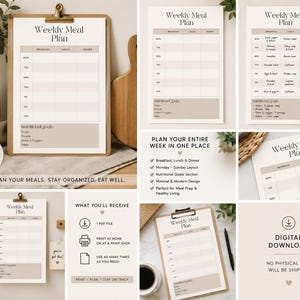 Meal Planning Template