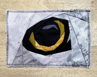 Owl Eye FPP--2 Sizes Included--Paper Piecing Quilt Block Pattern