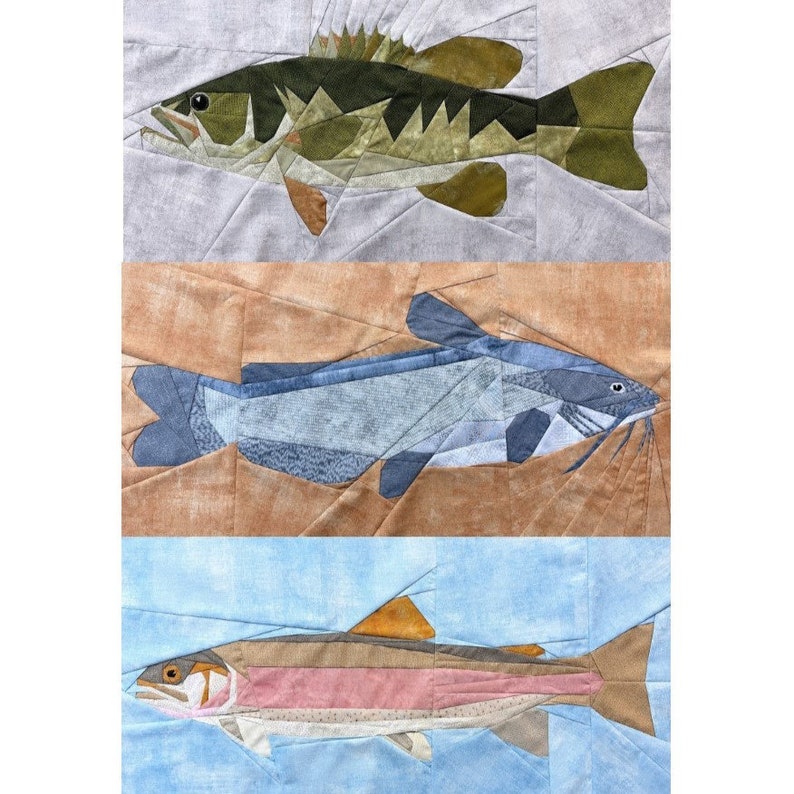 Bass, Catfish, Rainbow Trout Fpp--freshwater Fishing Series--paper ...