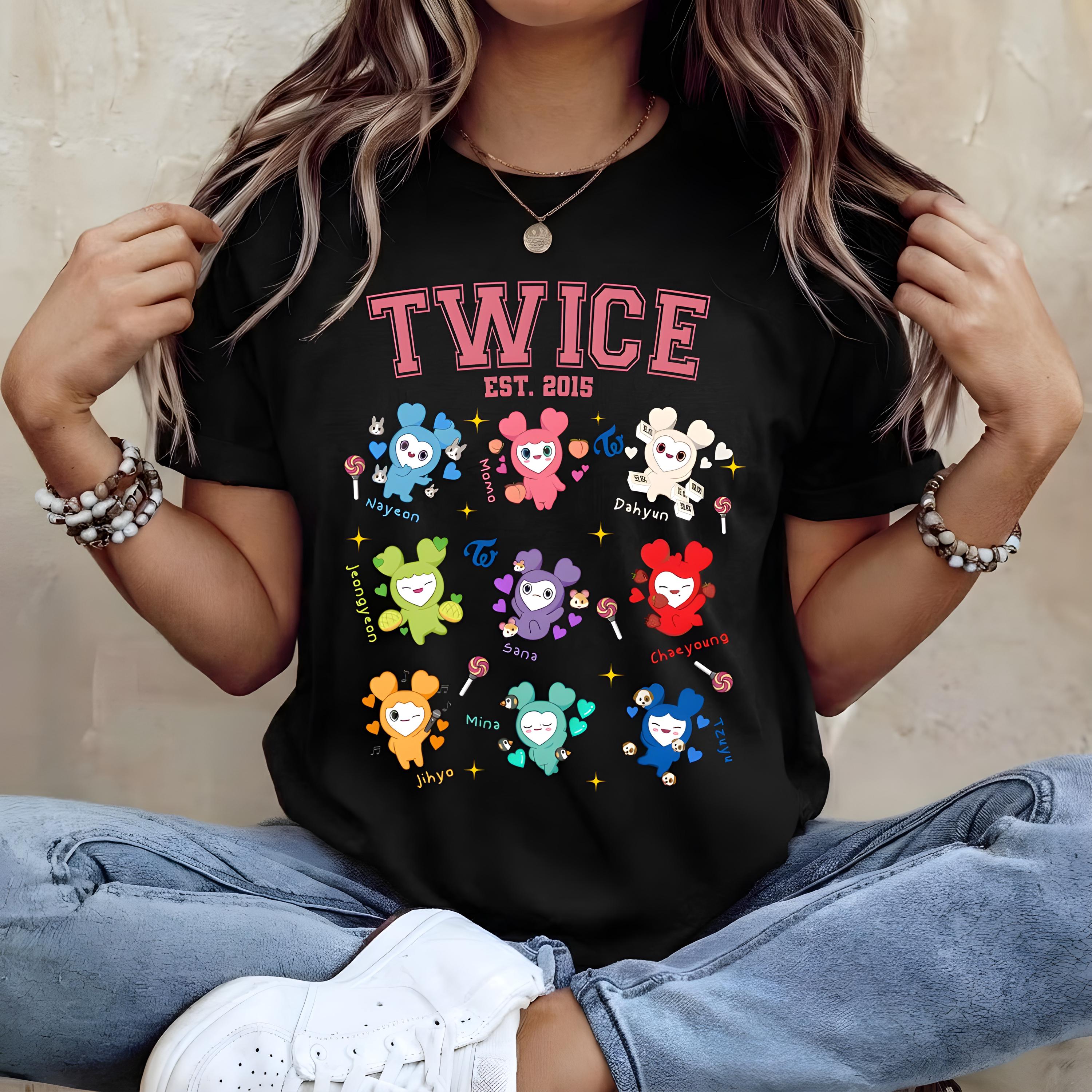 TWICE ⭐️Tシャツとタオルのセット　DAHYUN Twice Dahyun - Etsy TWICE ⭐️Tシャツとタオルのセット DAHYUN