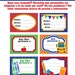 Back to school printable labels