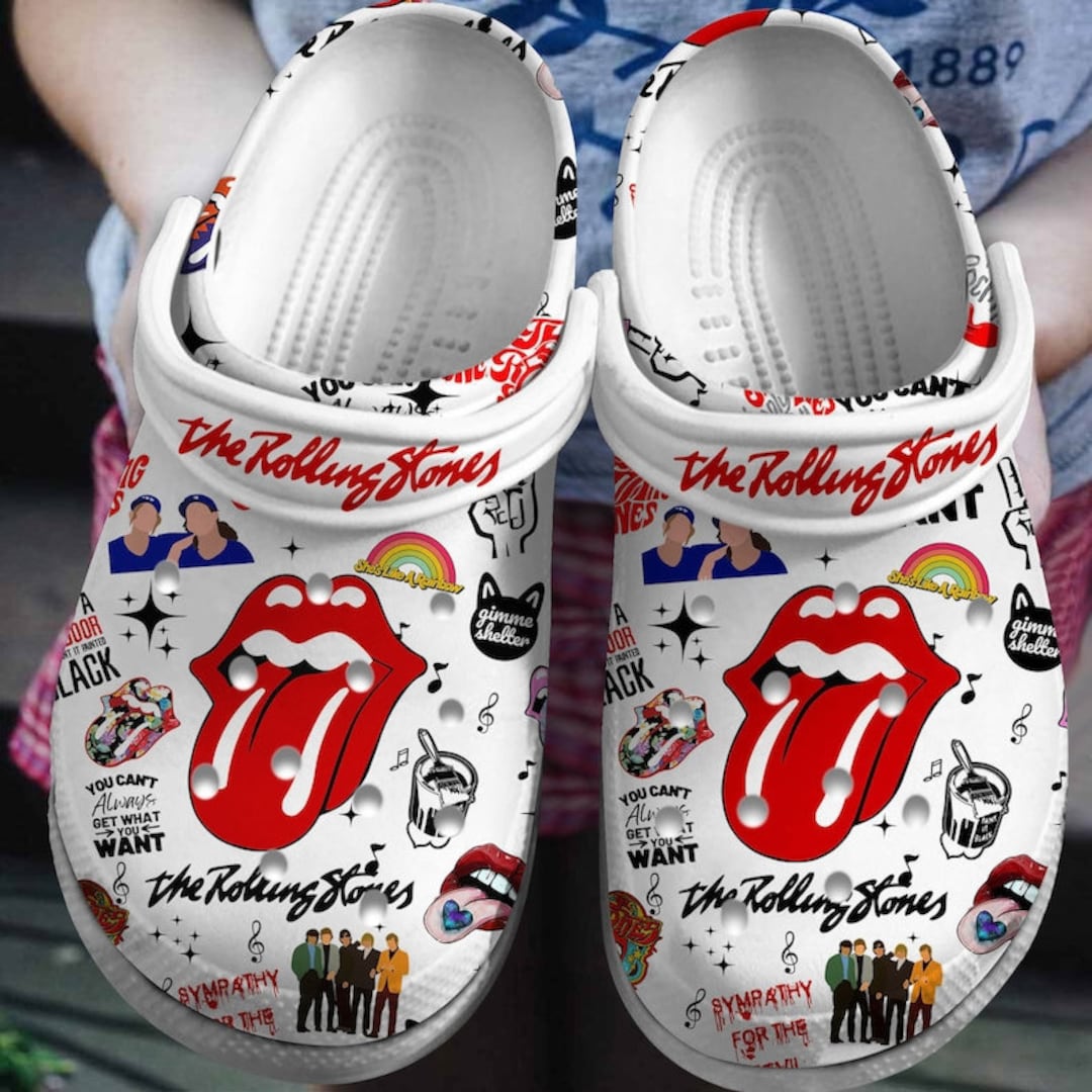 Rolling Stones Shoes, the Rolling Shoes, Rolling Stones Sandals, Rock