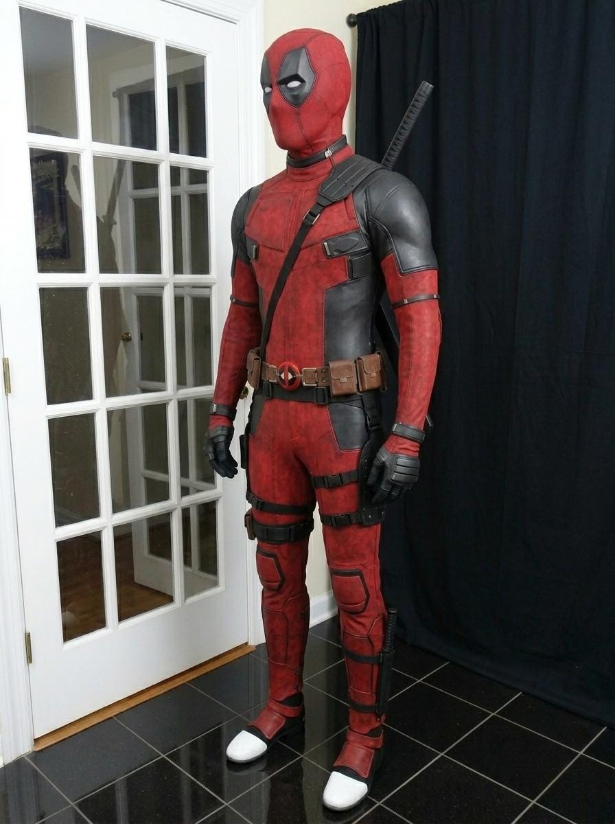 Deadpool costume for women - Etsy 日本