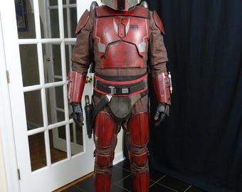 Disfraz de cosplay de Mandalorian de Star Wars - Réplica de la armadura Beskar de Din Djarin, inspirada en Star Wars