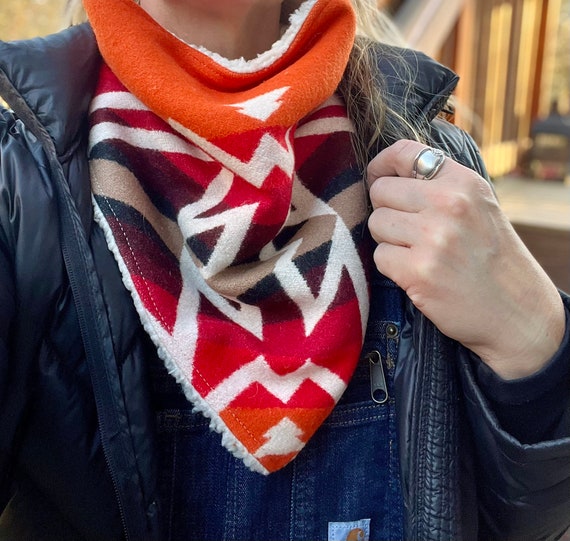 Southwestern Cowboy Cowl Bandana Scarf || Rosebud Originals