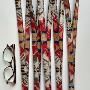 Southwestern Lanyard || Red Journey West || Rosebud Originals
