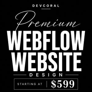 Professional Webflow Website Development