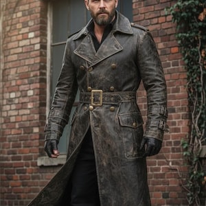 1930s trench coat - Etsy 日本