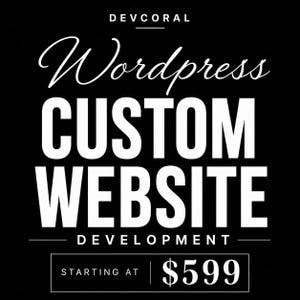Desenvolvimento de Sites WordPress Personalizados | Designer de Negócios nos EUA