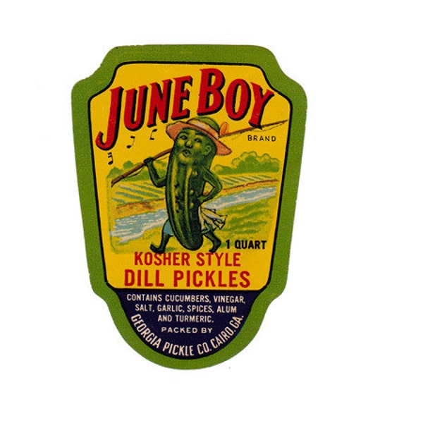 June Boy Georgia Kosher Style Dill Pickles