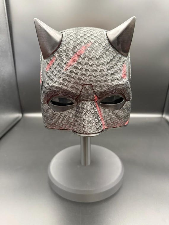 Daredevil Mask Helmet, Marvel Daredevil Cosplay, Vigilante Costume, Comic Con Wearable Mask, 3D Printed